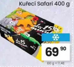 Kubík potraviny Kuřecí Safari nabídka