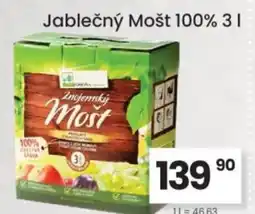 Kubík potraviny Jablečný Mošt 100% nabídka