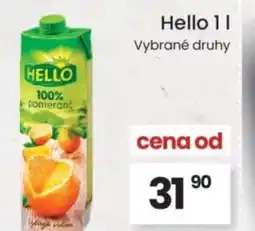 Kubík potraviny Hello nabídka