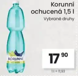 Kubík potraviny Korunní ochucená nabídka