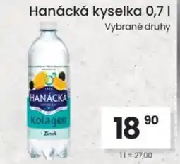 Kubík potraviny Hanácká kyselka nabídka