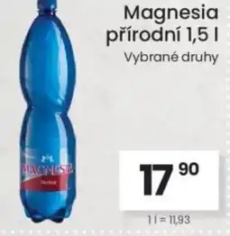 Kubík potraviny Magnesia přírodní nabídka