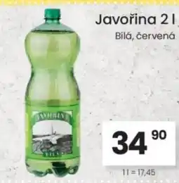 Kubík potraviny Javořina nabídka