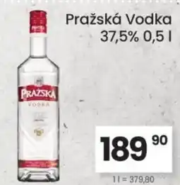 Kubík potraviny Pražská Vodka 37.5% nabídka