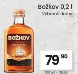 Kubík potraviny Božkov nabídka