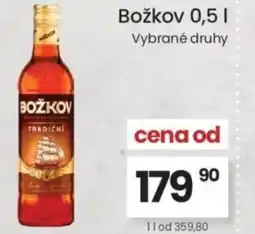 Kubík potraviny Božkov nabídka