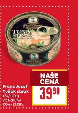 Billa Franz Josef Tuňák steak 170/120 g nabídka