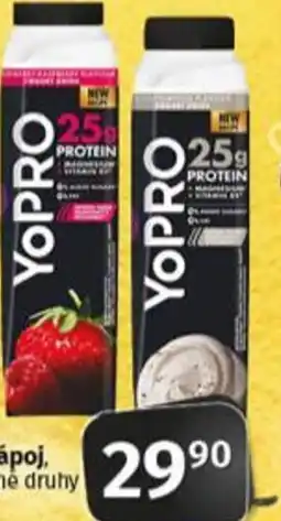 Coop YOPRO jogurtový nápoj nabídka