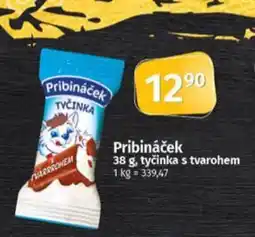 Coop Pribináček tyčinka s tvarohem nabídka