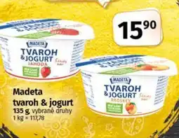 Coop MADETA tvaroh & jogurt nabídka