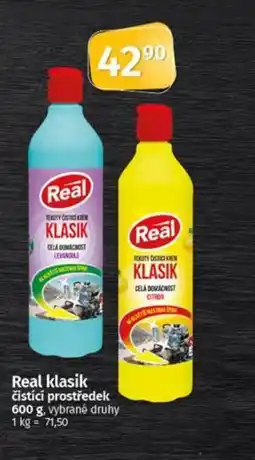 Coop Real klasik čistící prostředek nabídka