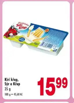Qanto Kiri křup, Sýr a Křup nabídka