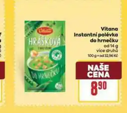 Billa Vitana instantní polévka do hrnečku nabídka