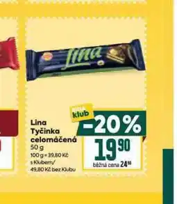 Billa Lina tyčinka celomáčená nabídka