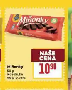 Billa Miňonky nabídka