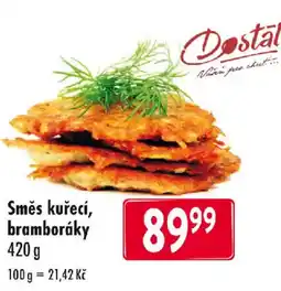 Qanto Směs kuřecí, bramboráky nabídka