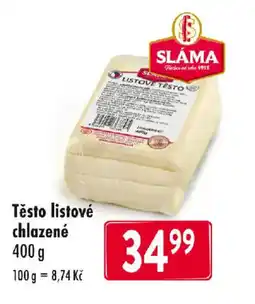 Qanto Těsto listové chlazené nabídka