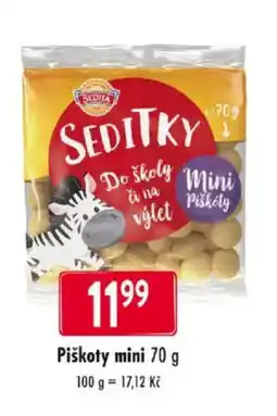 Qanto Piškoty mini nabídka