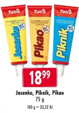 Qanto Jasenka, Piknik, Pikao nabídka