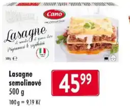 Qanto Lasagne semolinové nabídka