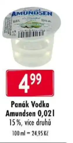 Qanto Panák Vodka Amundsen nabídka