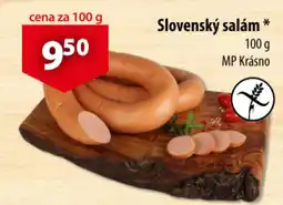 CBA Slovenský salám nabídka