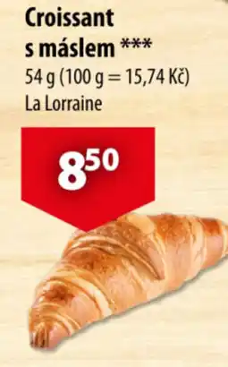 CBA Croissant s máslem nabídka