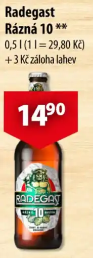 CBA Radegast Rázná 10 nabídka