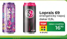 Tamda Foods Loprais 69 energetický nápoj dakar nabídka