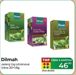 Tamda Foods Dilmah zelený čaj citrónová tráva nabídka
