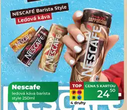 Tamda Foods Nescafe ledová káva barista style nabídka