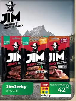 Tamda Foods Jím Jerky nabídka