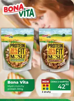 Tamda Foods BONAVITA Mysli crunchy protein nabídka
