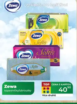 Tamda Foods ZEWA kapesníčky/ubrousky nabídka