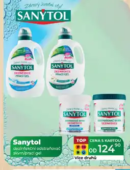 Tamda Foods SANYTOL dezinfekční odstraňovač skvrn/prací gel nabídka