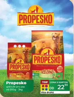 Tamda Foods PROPESKO granule pro psy nabídka