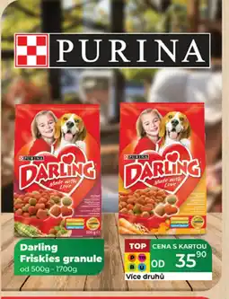 Tamda Foods PURINA Darling Friskies granule nabídka