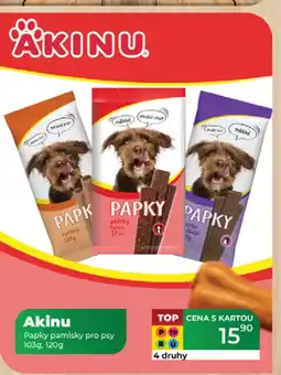 Tamda Foods AKINU Papky pamlsky pro psy nabídka