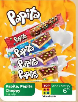 Tamda Foods Papita, Papita Choppy nabídka