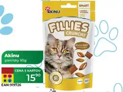 Tamda Foods AKINU pamlsky nabídka