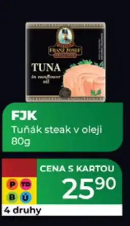 Tamda Foods FJK Tuňák steak v oleji nabídka