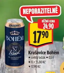Albert Krušovice Bohém nabídka