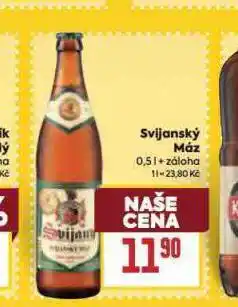 Billa Pivo svijanský máz nabídka