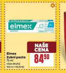 Billa Elmex zubní pasta nabídka