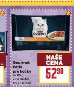 Billa Gourmet perle pro kočky nabídka