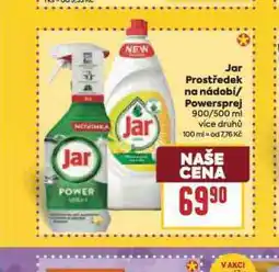 Billa Jar prostředek na nádobí nabídka