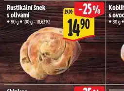 Albert Rustikální šnek s olivami nabídka