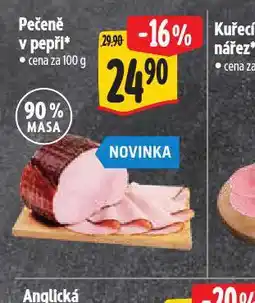 Albert Pečeně v pepři nabídka