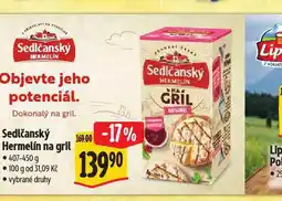 Albert Sedlčanský hermelín na gril nabídka