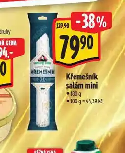 Albert Křemešník salám mini nabídka
